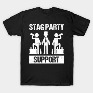 Stag Night Support T-Shirt